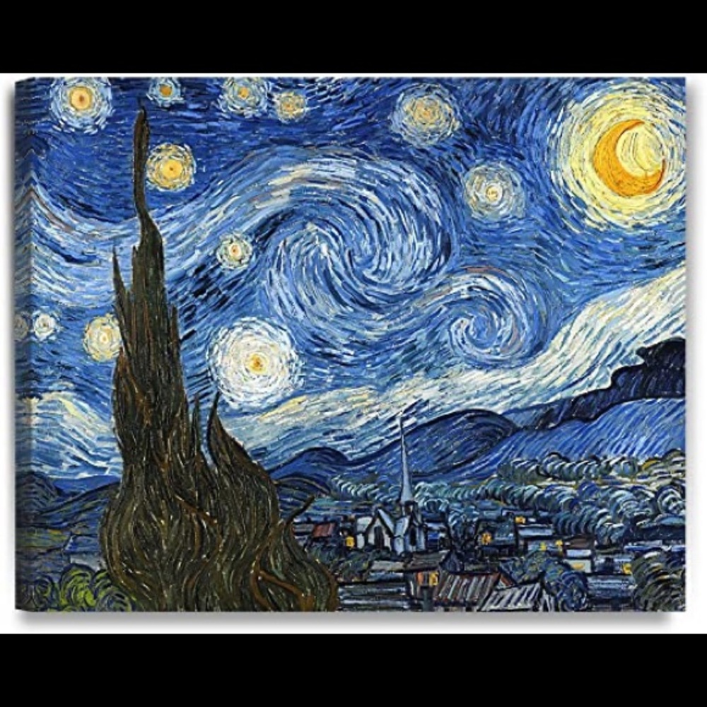🔥24HourSale🔥Starry Night by Van Gogh XL Poster